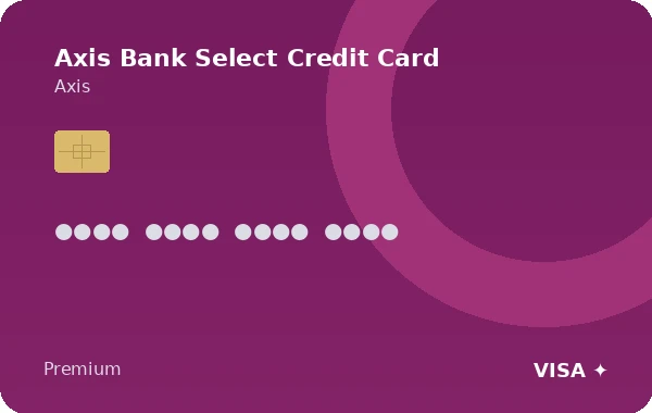 Axis Bank Select Credit Card credit card
