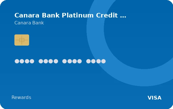 Canara Bank Platinum Credit Card credit card