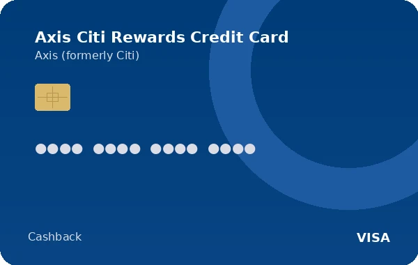Axis Citi Rewards Credit Card credit card