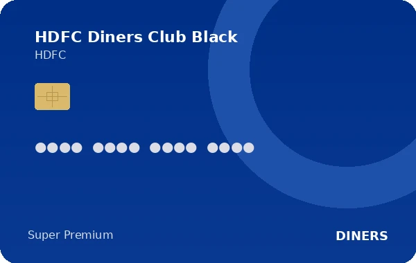 HDFC Diners Club Black credit card