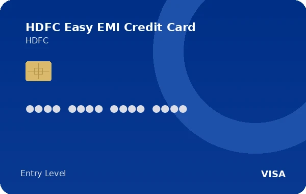 HDFC Easy EMI Credit Card credit card