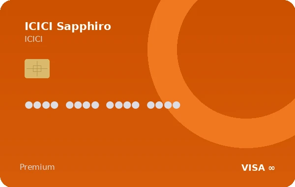 ICICI Sapphiro credit card