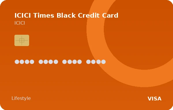 ICICI Times Black Credit Card credit card