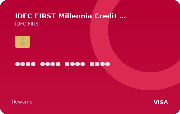 IDFC FIRST Millennia Credit Card credit card