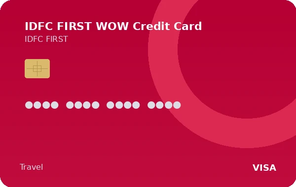 IDFC FIRST WOW Credit Card credit card