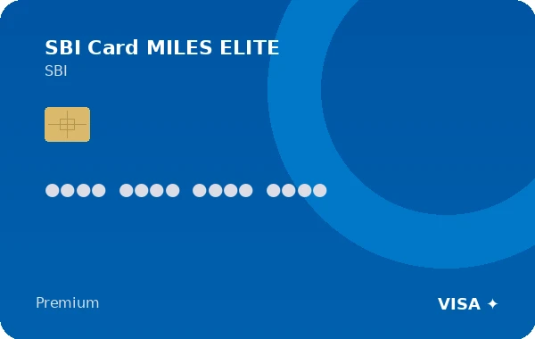 SBI Card MILES ELITE credit card