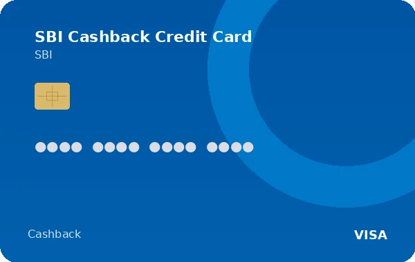 SBI Cashback Credit Card credit card